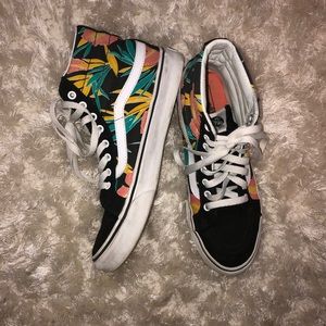 Limited Floral Vans High Tops
